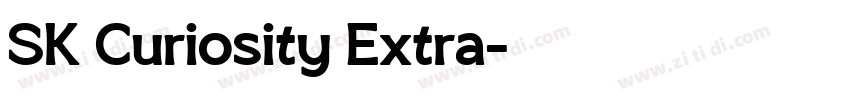 SK Curiosity Extra字体转换